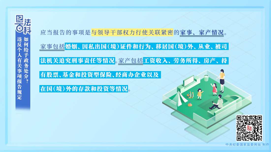 纪法百科丨违反个人有关事项报告规定如何给予政务处分？